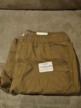 Sonoma Men's Lightweight Cargo Pants - Khaki Brown